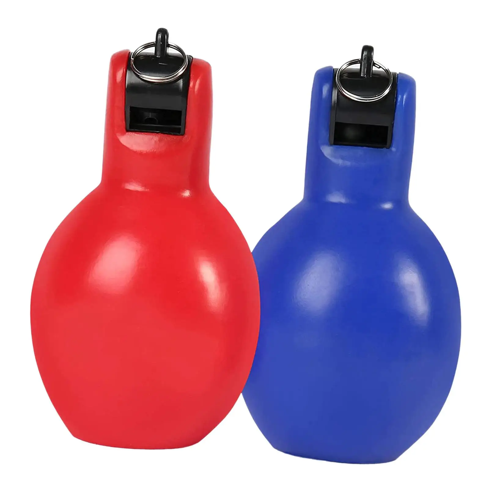 Hand Whistle PVC Loud Squeeze Sports Whistle for Outdoor Coach Training Educational Toy for Kids and Adults