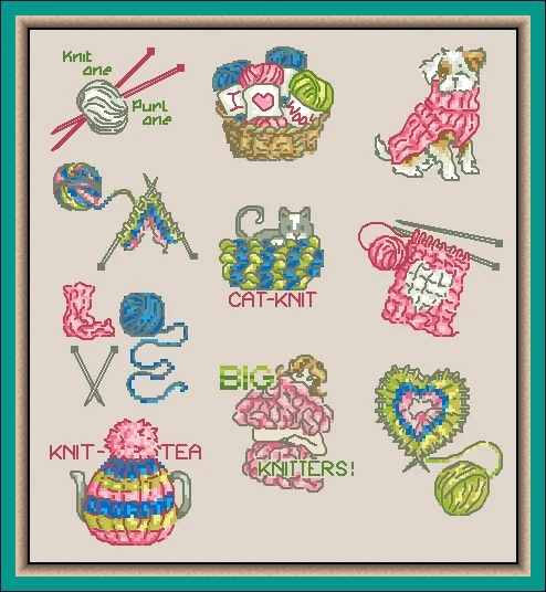 Handmade wool weaving 35-37 embroidery kits, cross stitch kits,cotton frabric DIY homefun embroidery Shop1