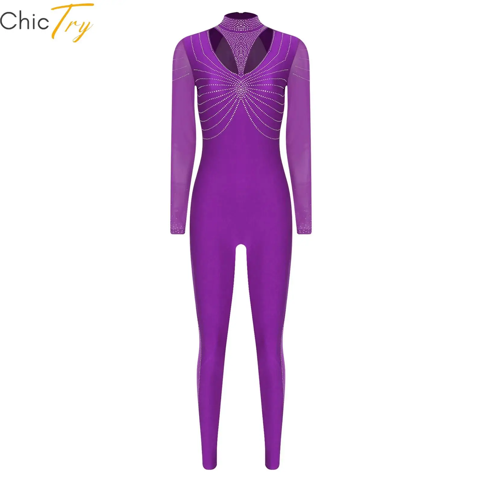 الكبار المرأة الراين الجمباز بذلة الباليه الرقص رومبير كامل الجسم دنة دعوى للتزلج على الجليد وممارسة الباليه