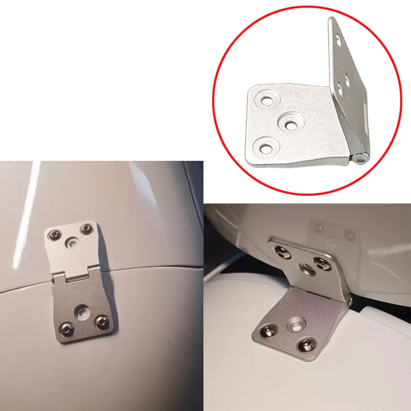 20KG Load Bearing Aluminum Alloy Hinge Heavy-Duty Durability CNC Machined Accessory for RC Fixed-Wing Airplane DIY Modification