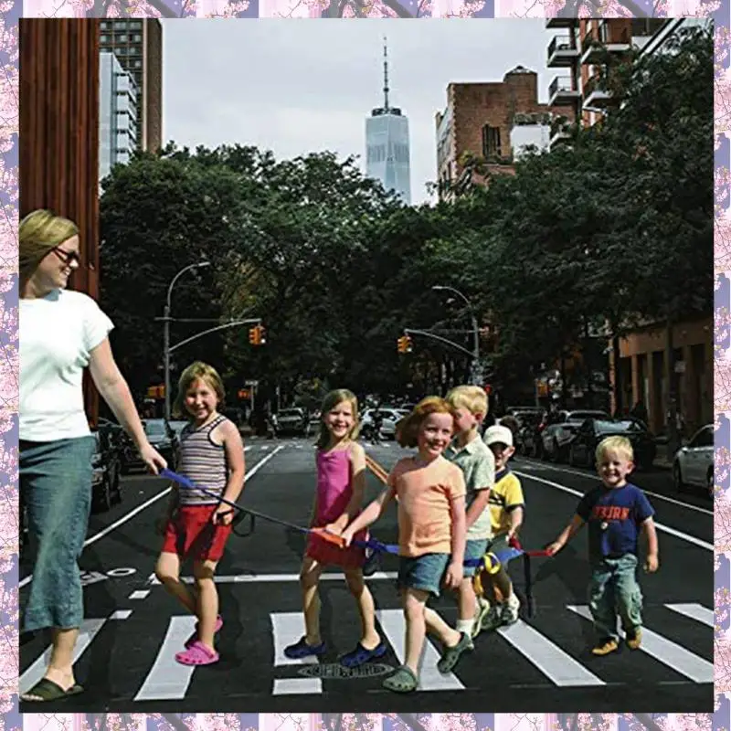 

T84C-3X Children's Walking Ropes For Preschool Daycare School Kids Outdoor Colorful Handles For Up To 12 Children 2 Teachers
