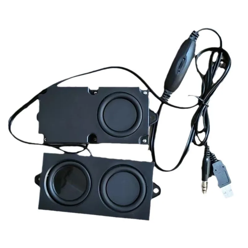 Built-in desktop computer speaker monitor audio host home sound card wired paste small speaker