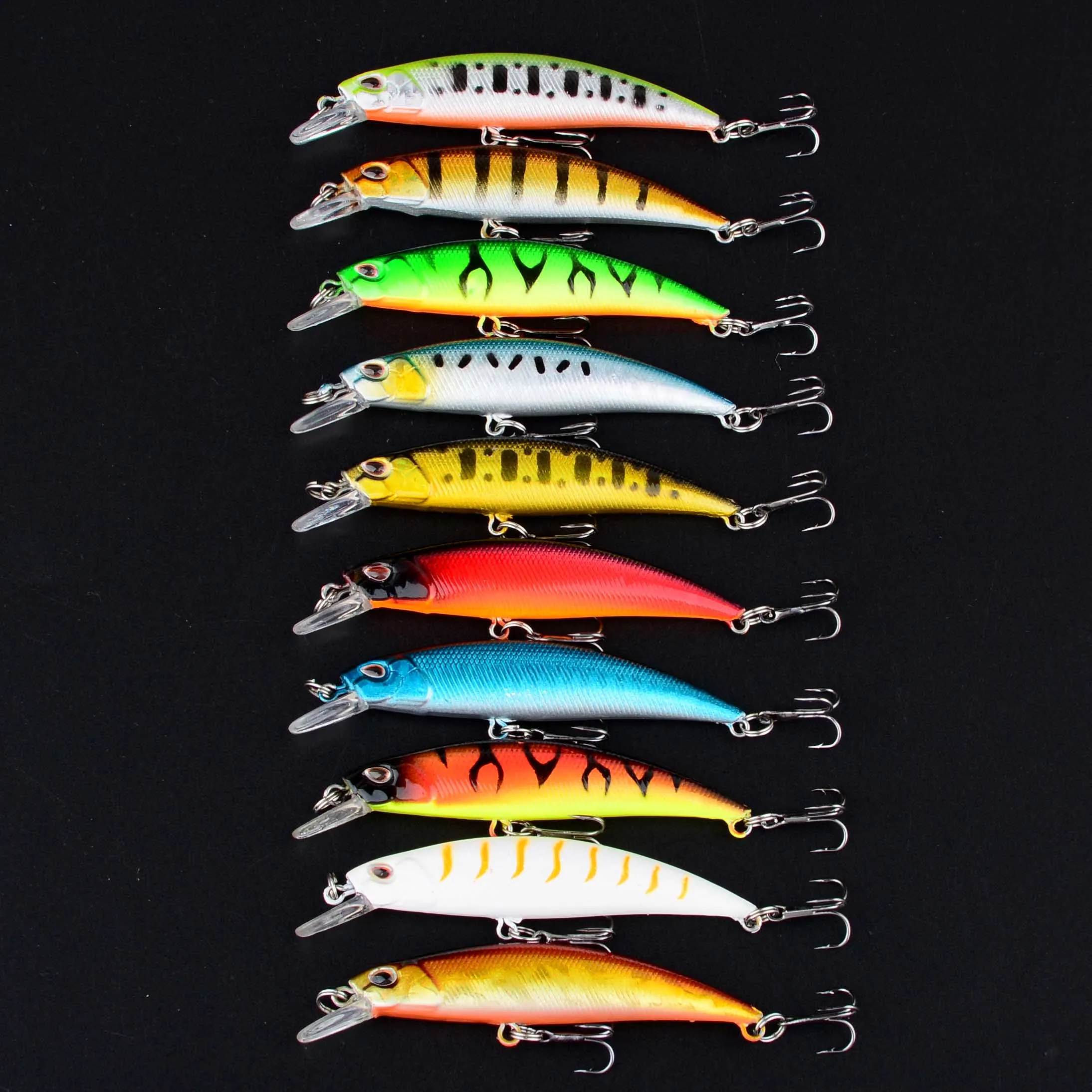 Wobbler Crankbait Minnow para lubina y trucha en agua dulce - imagen 4
