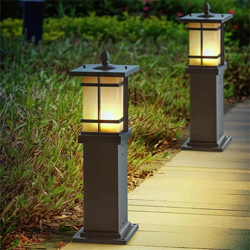 

Contemporary Outdoor Lawn Light Emitting Diode Waterproof Villa Garden Garden Community Lawn Light