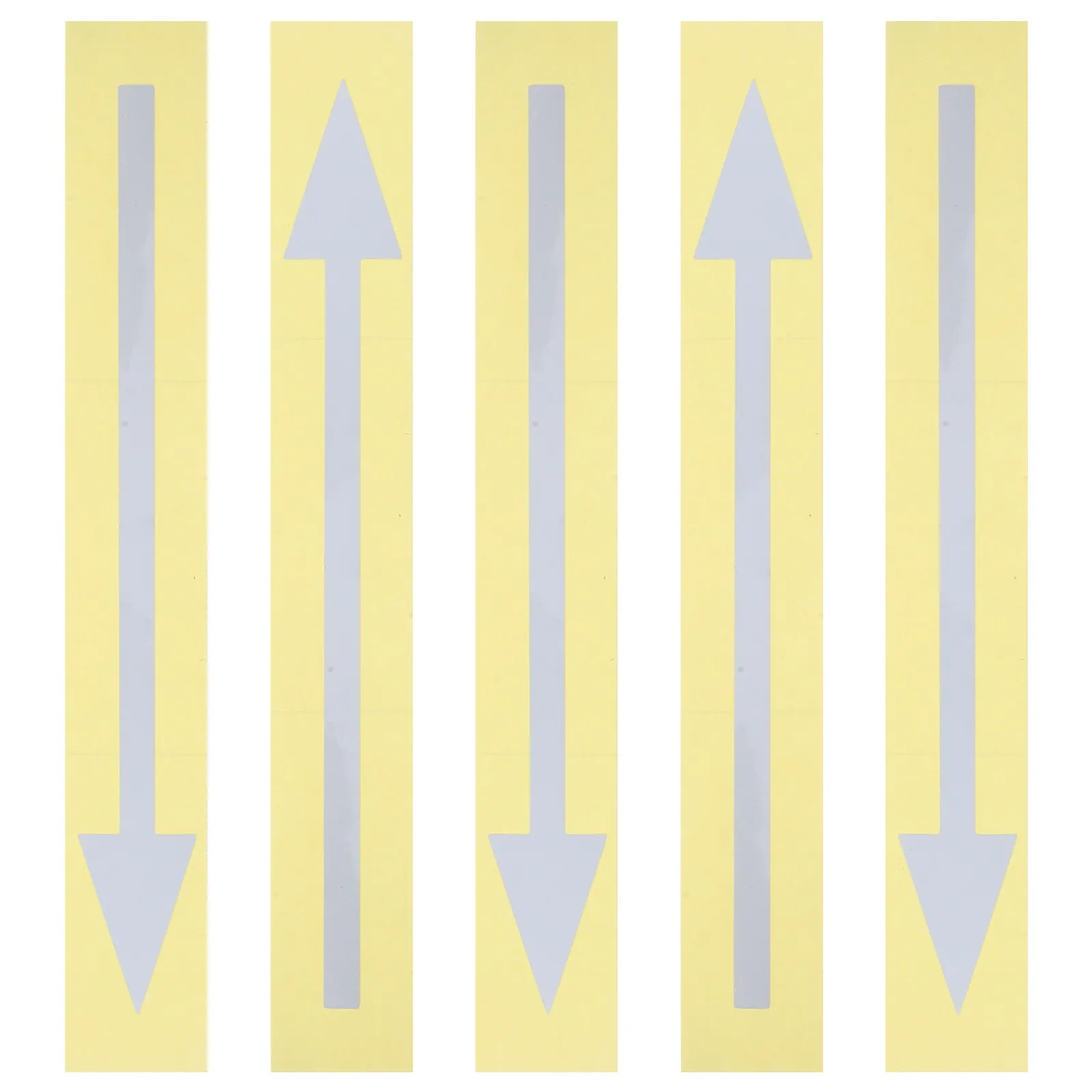 

5 шт. светоотражающих наклеек-стрелок для почтовых ящиков, самоклеящиеся, большие, водонепроницаемые, для наружного применения, направляющие, для дорожной разметки