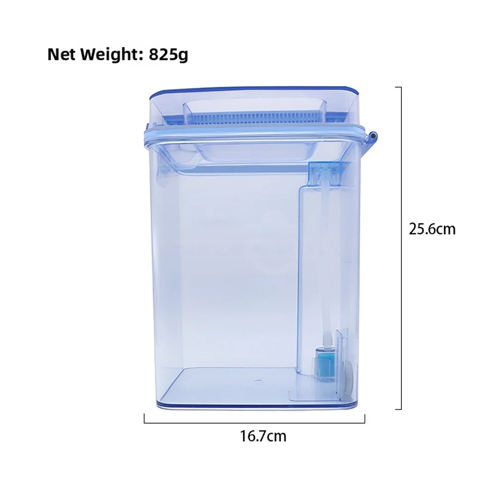 For ecovacs X1 For t10 For t20 Series Water Tank Dust Bin Replacement Blue Plastic 16.7 16 25.6 cm Optimal Dirt Collection