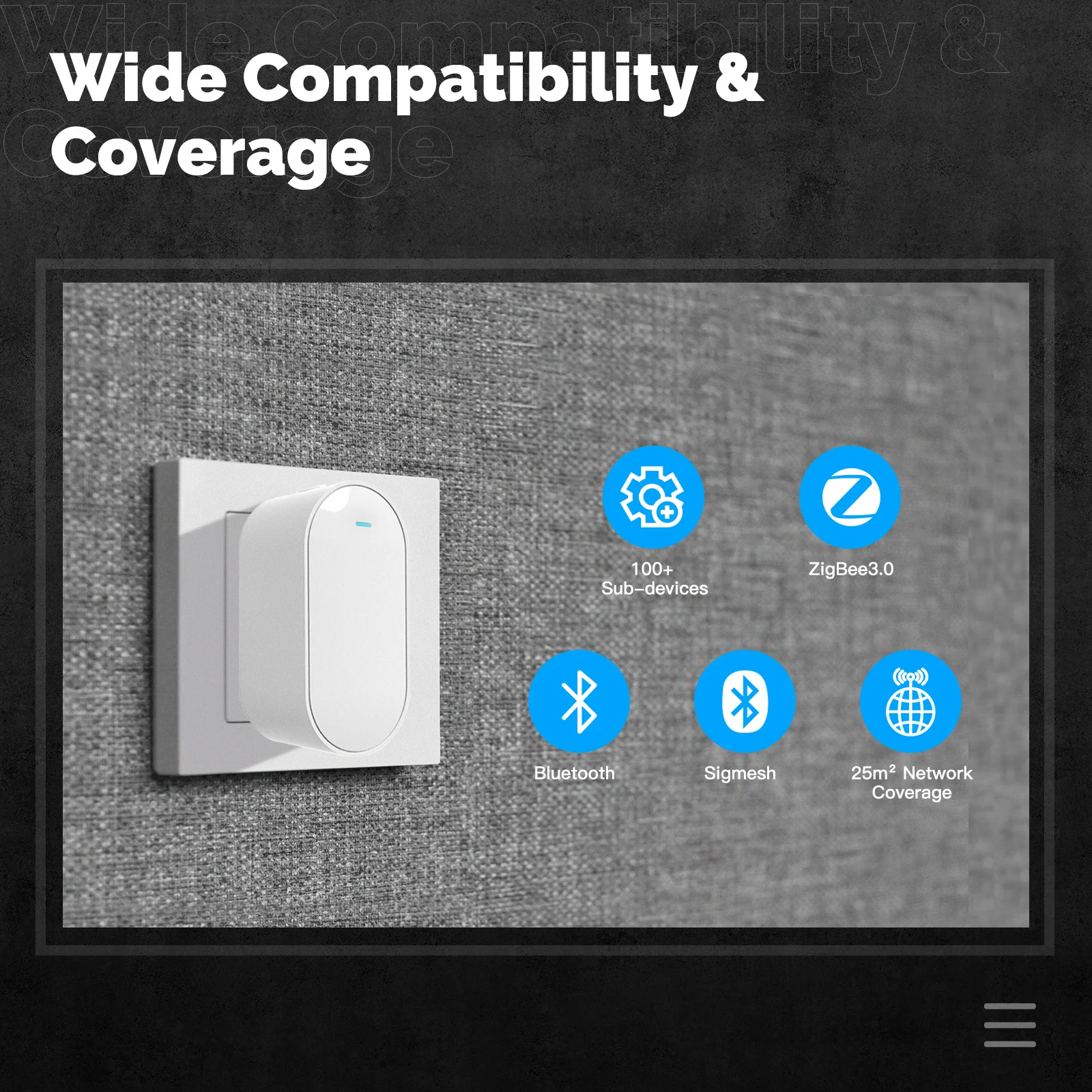 MOES Tuya Multi-modo ZigBee Bluetooth BLE Mesh Socket Gateway Smart Hub Versão UE permitir mais de 100 sub-dispositivos App Controle Remoto