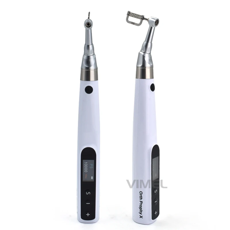 Wireless Rechargeable Dental Electric Prophy Motor 1:1 IPR System Orthodontic Motor Rechargeable Type-C Dental Equipment Tools
