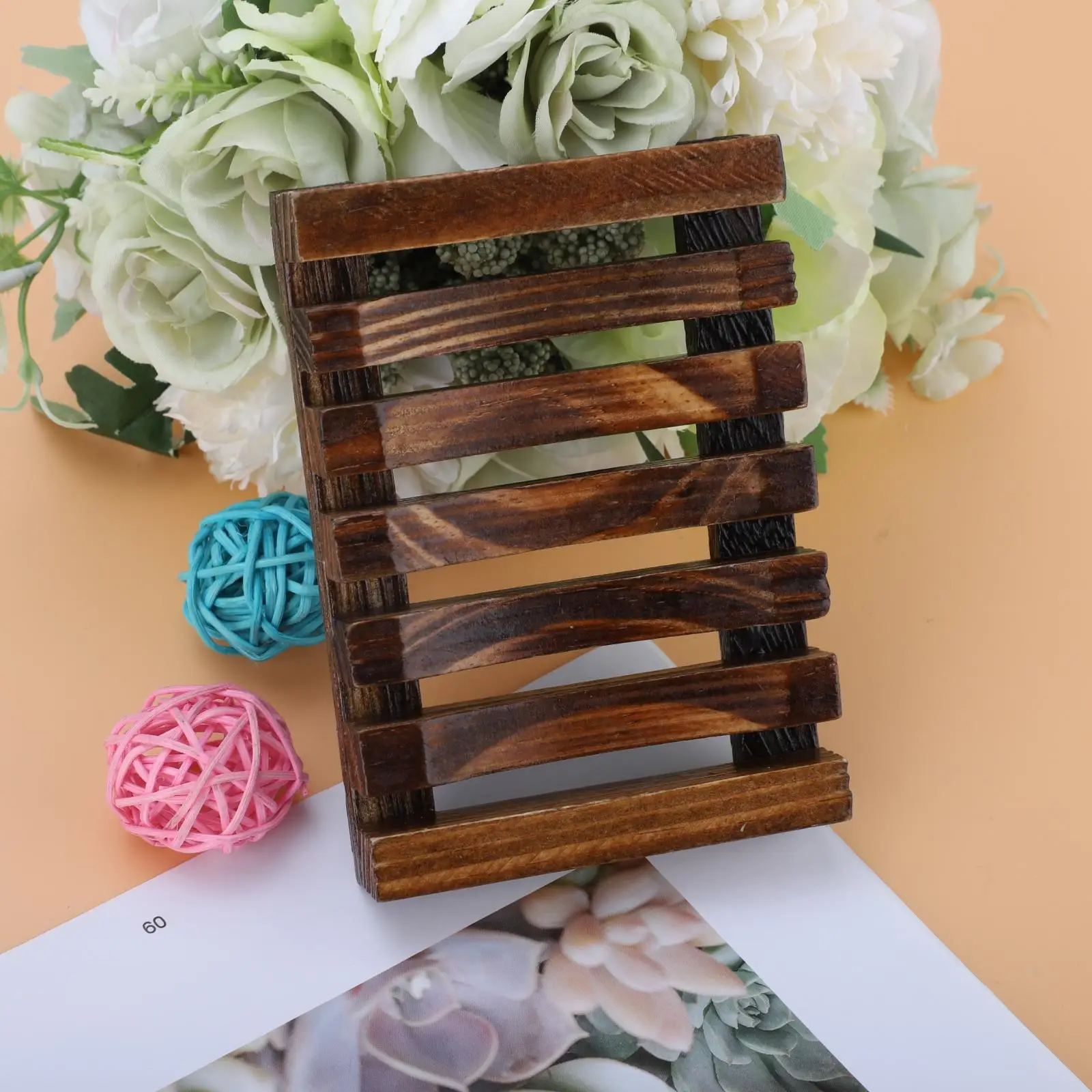 Haushalt Holz Seife Box Halter Tragbare Bad Entwässerung Seife Gerichte Lagerung Fall Rack für Home Bequemlichkeit Monden Neue O29