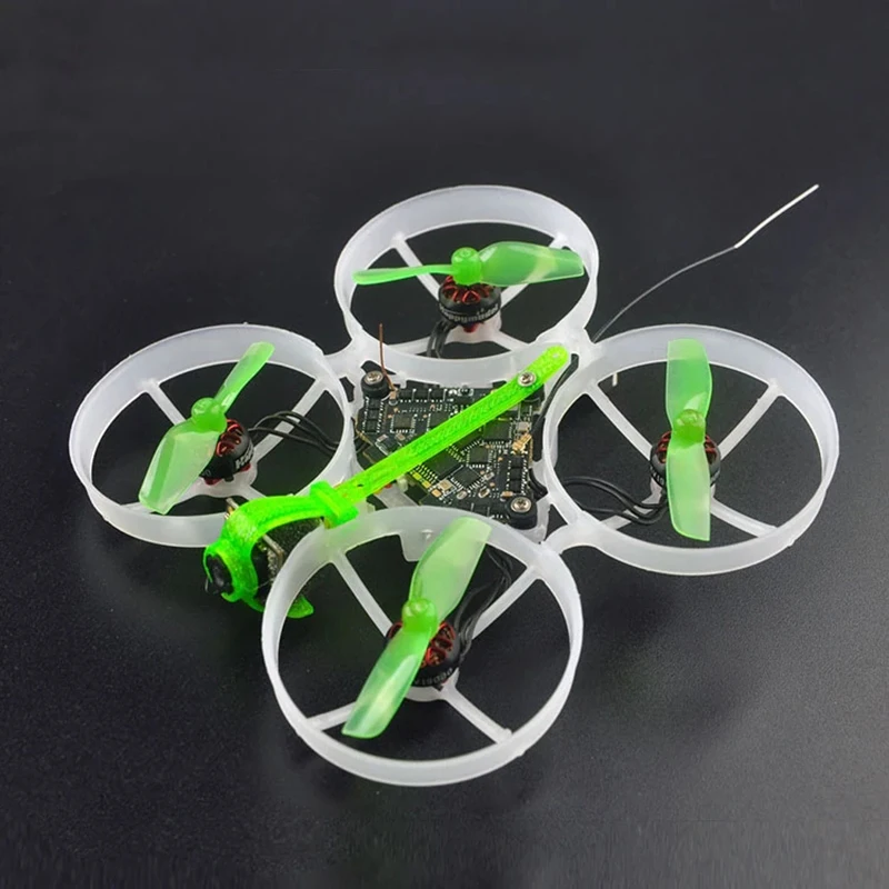 4 pezzi Happymodel Moblite7 Mobula7 75mm V4 versione di aggiornamento Kit telaio whoop più durevole/posizione bassa FC montato/senza blocco USB.