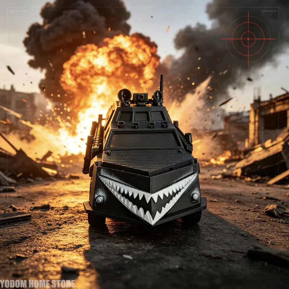 Storm Tiv2 Interceptor 3D Printing Clown Chaser Model Mini Tabletop Decoration Household Display Toy Gift For Children
