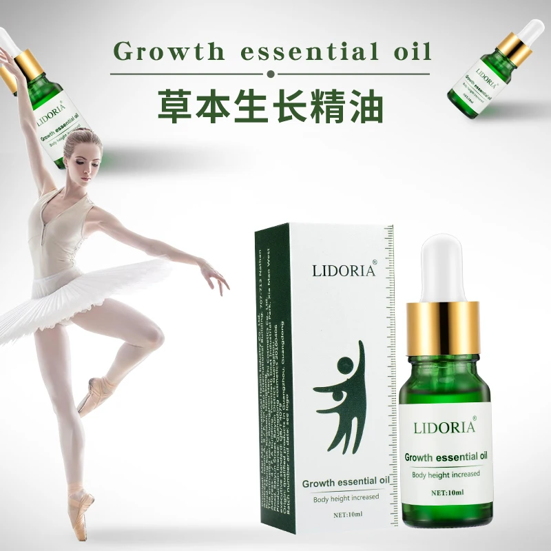 LIDORIA10ml Heightening Oil Foot Massage Oil Accelerates Bone Growth Grow Tall Natural Oil Teen Body Treatment