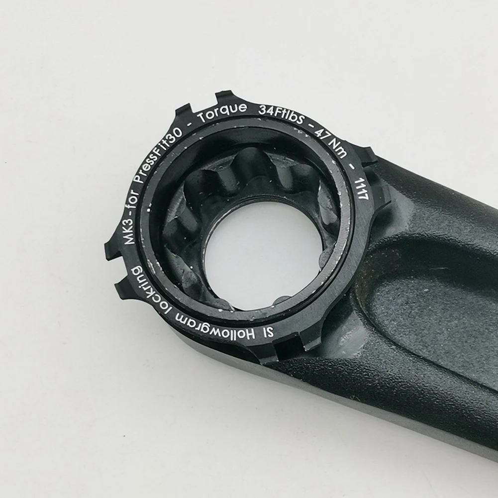 حلقة قفل سلسلة A12E-Crank لـ Cannondale Hollowgram Spider Lockring KP021/، Supersix Evo 2 - ملحقات الدراجة #2