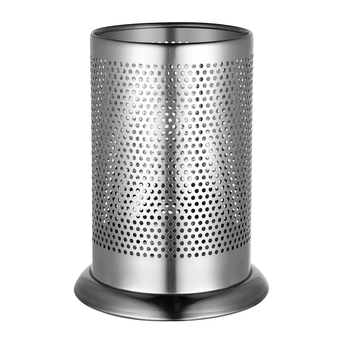 

Stainless Steel Chopstick Holder Organizer Utensil Cooking Tool Storage Thickened Countertop Drain Holes