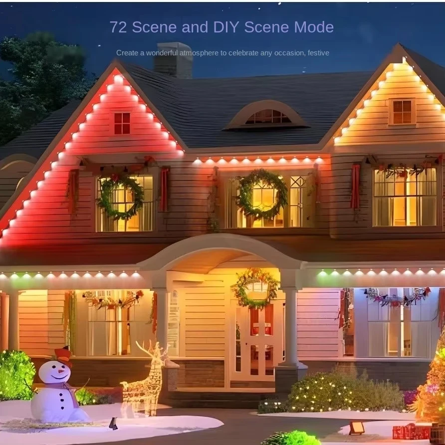 Lampu Gantung Natal LED Lampu - Christmas Lights Outdoor ulasan dan harga
