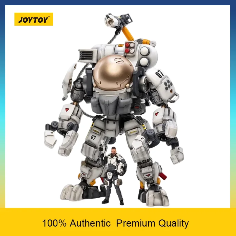 In Stock JOYTOY Dark Source Iron Wrecker 07 Space Operations Mecha 1/25 Sci-Fi Action Figure Collectible With Matching Pilot