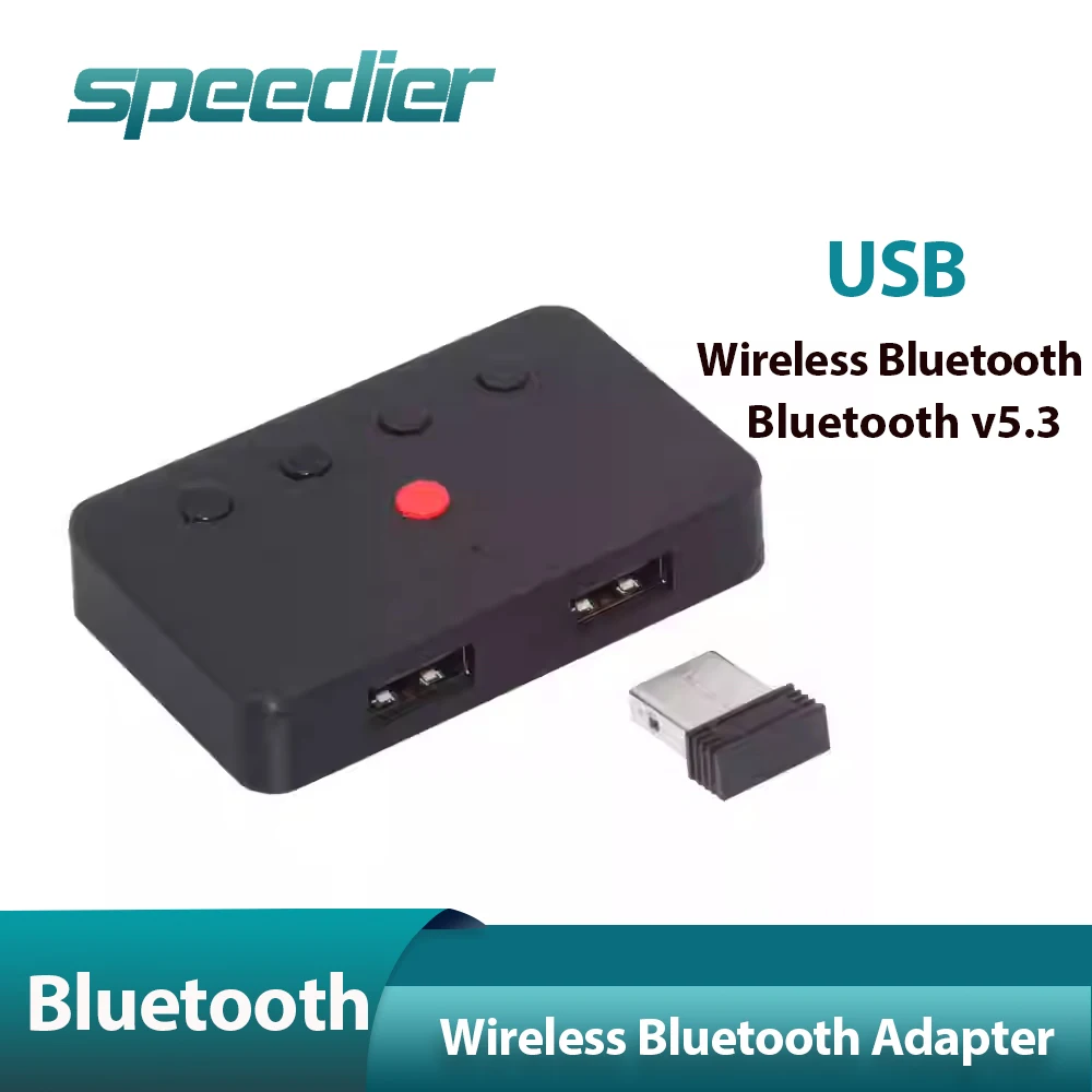 

USB Keyboard / Mouse Wired To Wireless Bluetooth Adapter for Mobile Phones, Tablet, Laptop Desktop Computers Phone Android