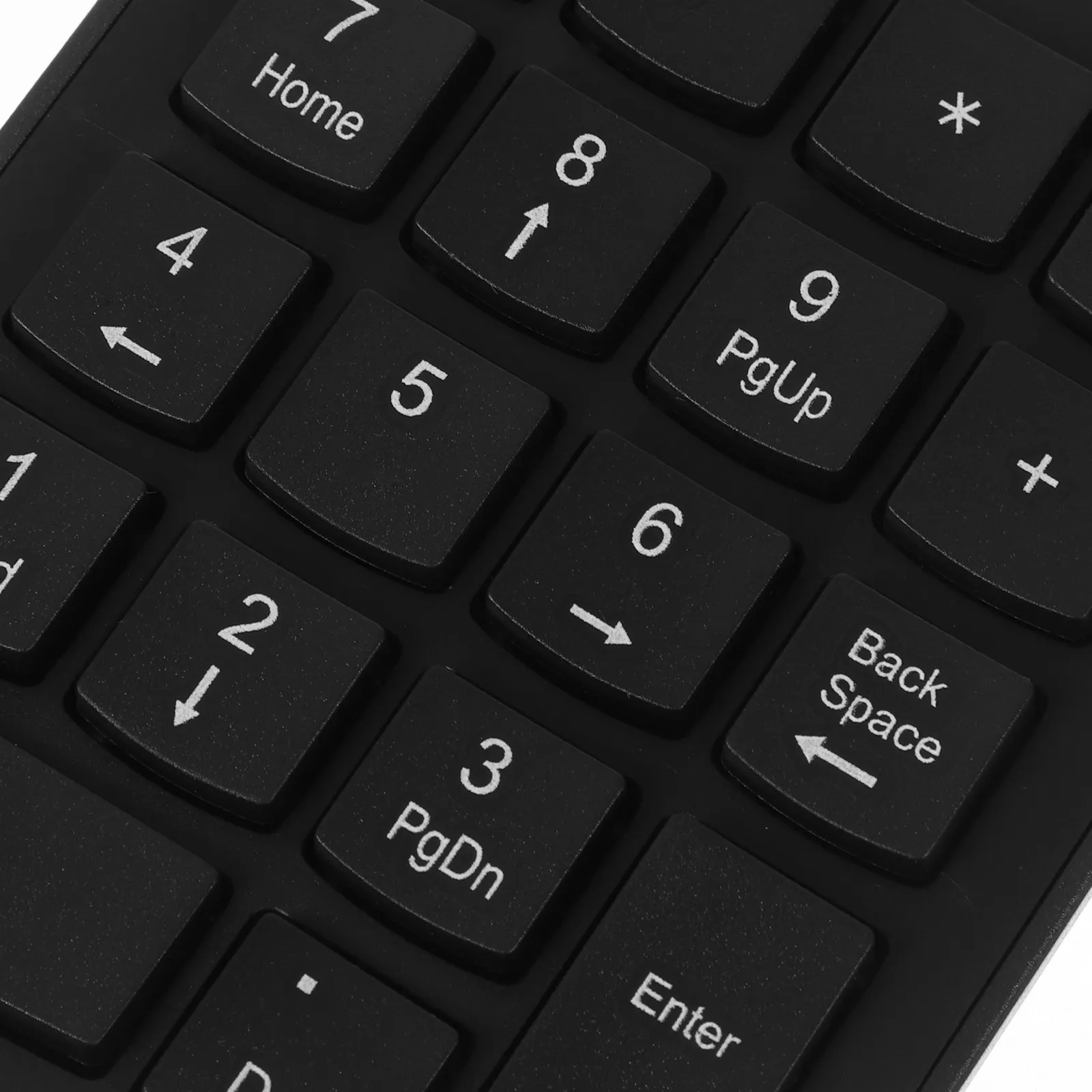 19-Key USB Number Pad Wired Numeric Keypad Compact Portable Keyboard Desktop Accessory for Banking
