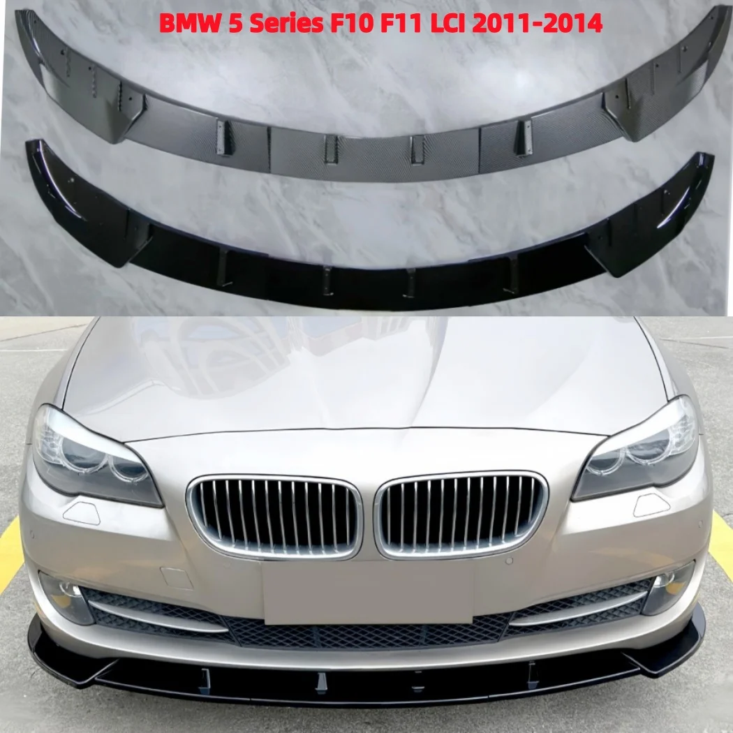 

Front Bumper Lip Spoiler Splitter Diffuser for BMW 5 Series F10 F11 LCI Standard 2011-2014 and Luxury Version 2015-2017 Body Kit