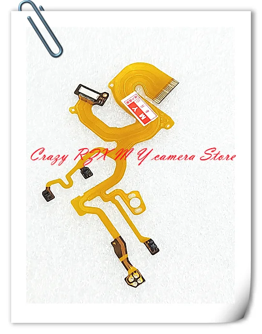 Nueva lente trasera principal W730 Cable flexible para SONY DSC-W730 DSC-W830 DSC-WX60 DSC-WX80 W830 WX60 WX80 cámara digital (con enchufe)