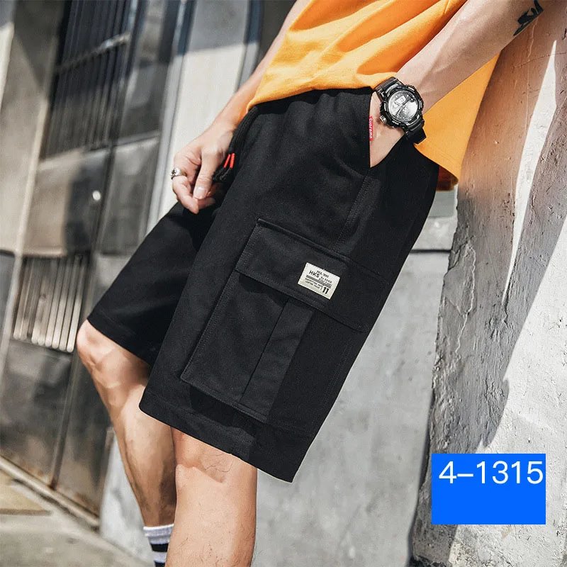 Summer Men's Cargo Shorts Quick Dry Lightweight Casual Loose Fit 5-Point Mid-Length Activewear Outdoor Sports