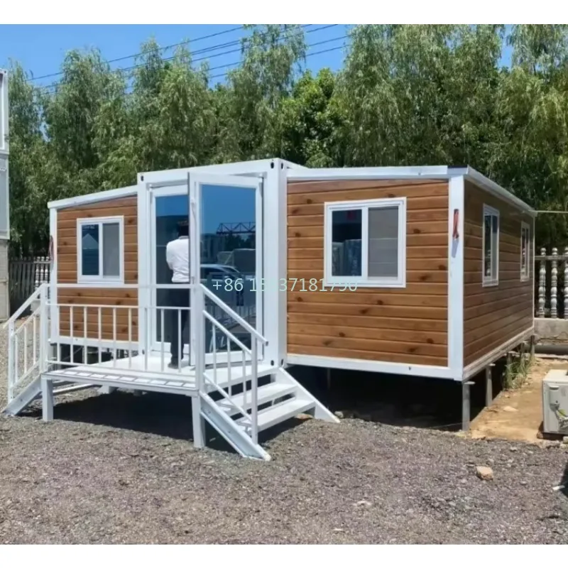 Fast Build Container House Outdoor Luxury Working Storage Folding House Package Tiny Homes Extendable Container House for Spain