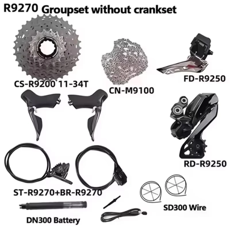 Shimano Dura ace Di2 R9270 2x12S Groupset R9250 Front/Rear
