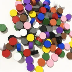 Piezas de madera para juego de mesa, piezas de madera de 10x5MM, piezas, 500