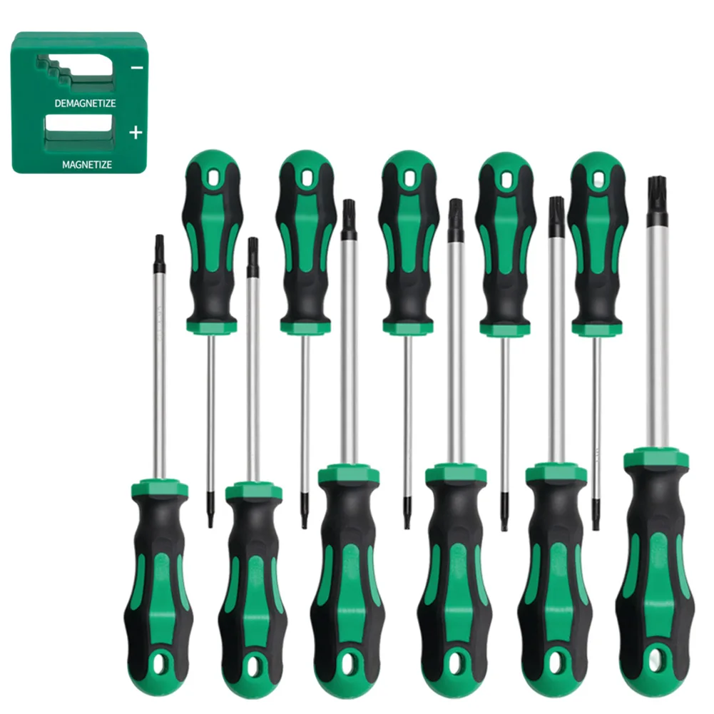 

12Piece Magnetic For Torx Screwdriver Set T6-T40 Screwdrivers For Repair Tools Disassembly Hand Tools Screwdriver