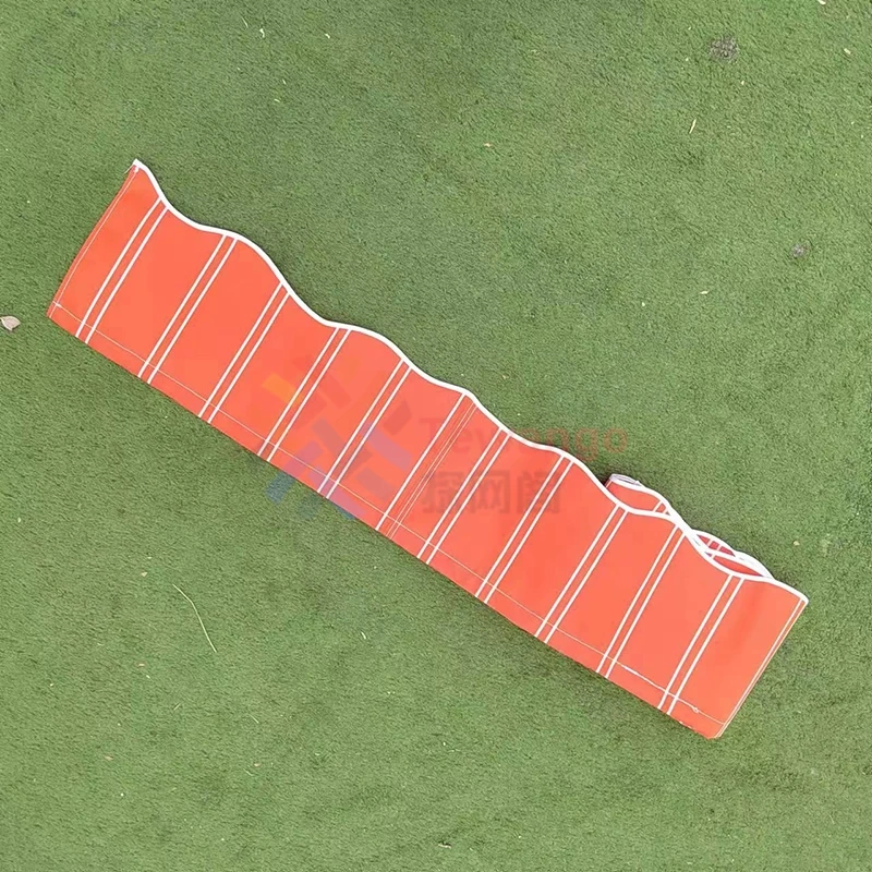 2,5 m/3 m/3,5 m/4 m/5 m Ladenbanner, Ersatz, wasserdichte Stoffstreifen, gewelltes Volant, Sonnenschutz, Baldachin, Terrassenmarkise – Detail 11