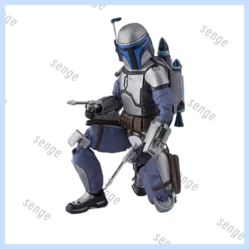 

[Genuine Spot] Bandai S.H.Figuarts Star Wars The Mandalorian Bounty Hunter Jango Fett Jango Fett Action Figure Collection Gift
