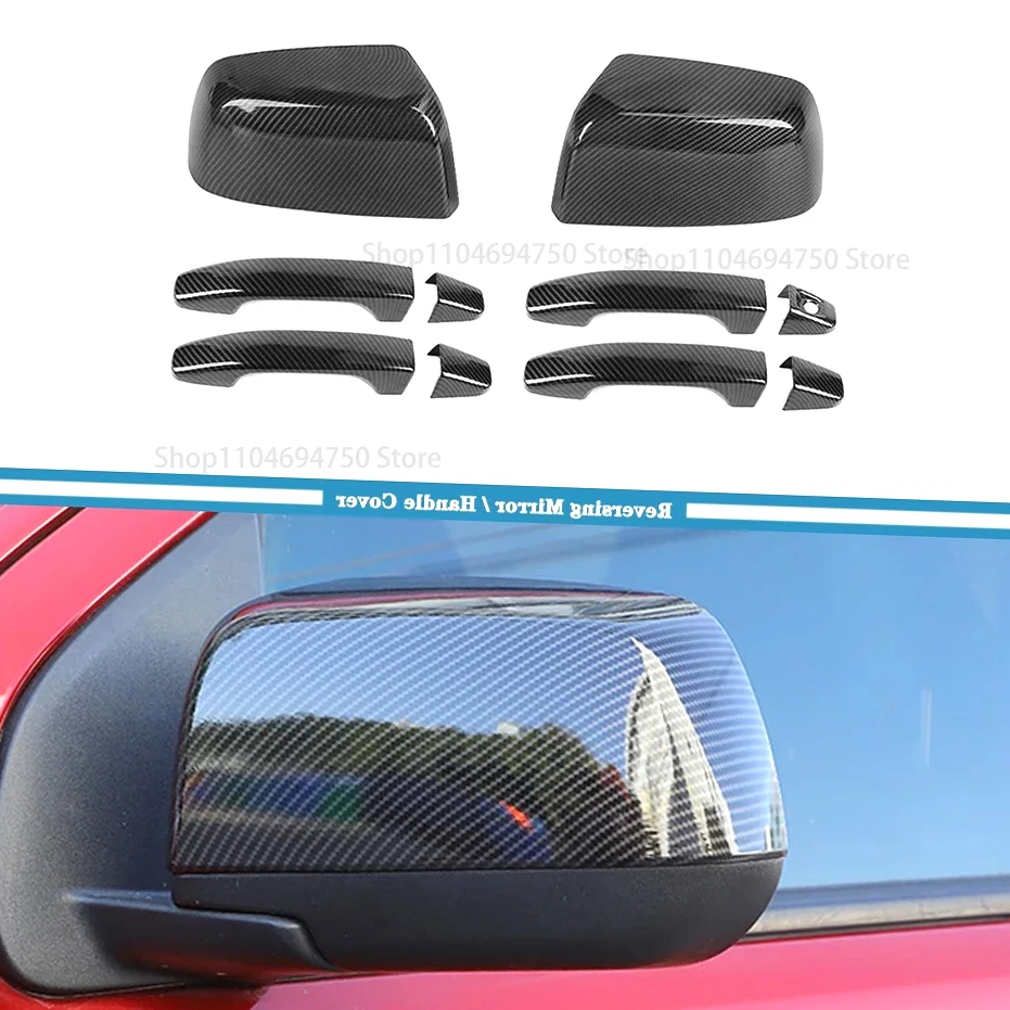 

For Chevrolet Colorado for GMC Canyon 2014-2020 2021 2022 car exterior accessories decoration cover reversing mirror door handle