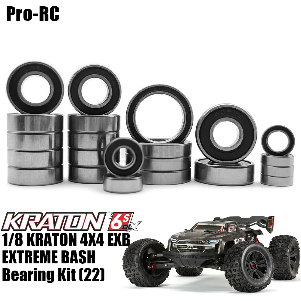 

Комплект герметичных подшипников для Arrma 1/8 Kraton 4x4 EXB 6S BLX 22 шт.