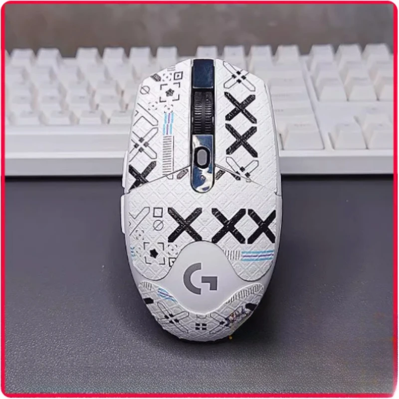 لوجيتك G304 G102 ماوس شريط لحام تزلج اليدوية ملصق عدم الانزلاق سحلية الجلد تمتص العرق المضادة للانزلاق ملصق دون ماوس #4