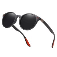 Fashion Round Men Polarized Sunglasses Women Vintage Plastic Sun Glasses For Male Anti Glare Driving Shades Eyewear UV400