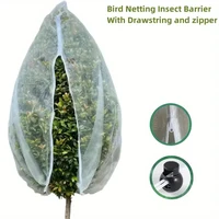 Extra-Thick PE Garden Netting, Drawstring & Zipper – Insect & Bird Protection for Fruits, Citrus, Flowers 3