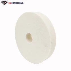 6inch 150mm Flat Glass Wool Polishing Wheel For Glass Manufacturer Brand Direct Sales Tools