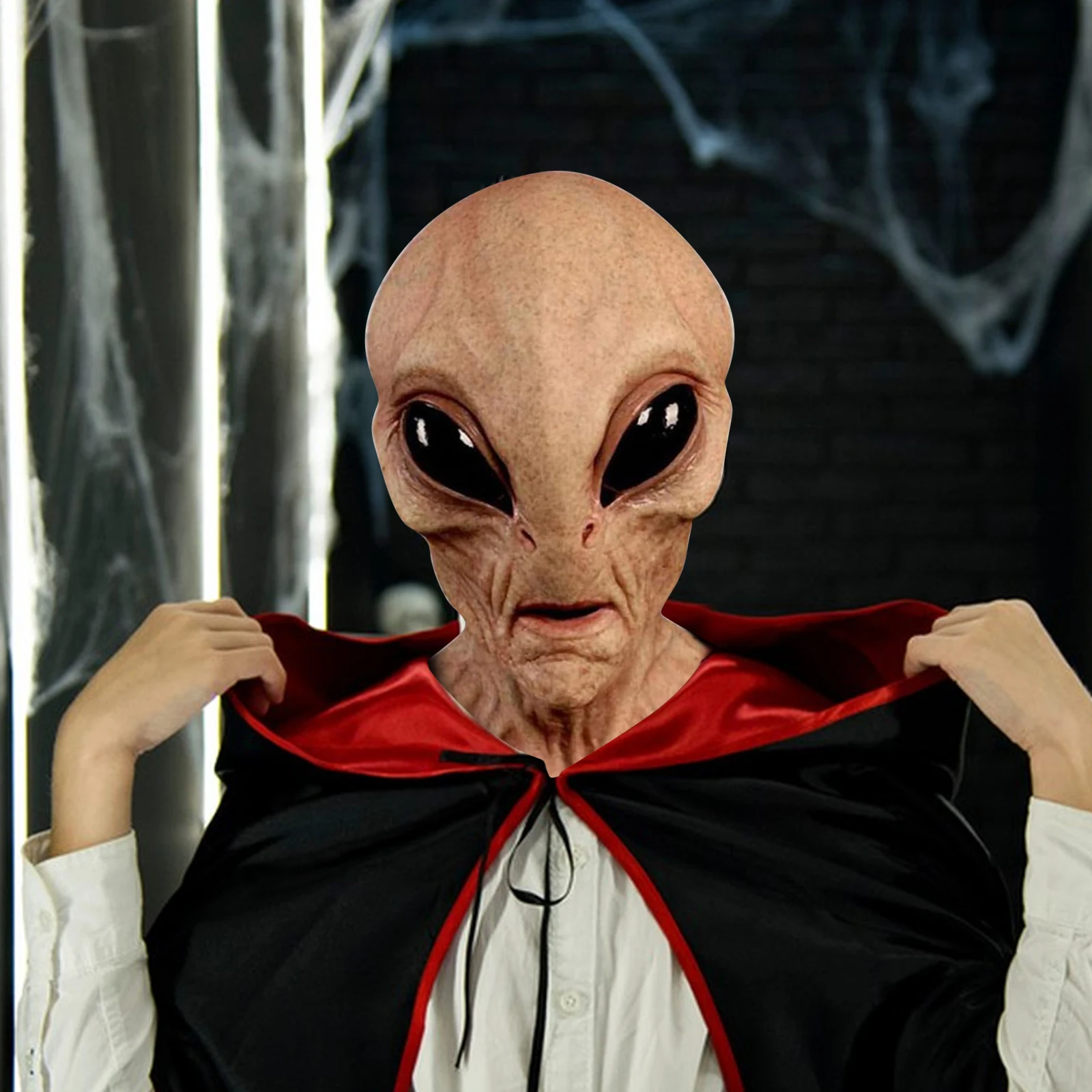 Masque d'Alien en latex, acces - Latex Alien Mask Realistic avis et prix