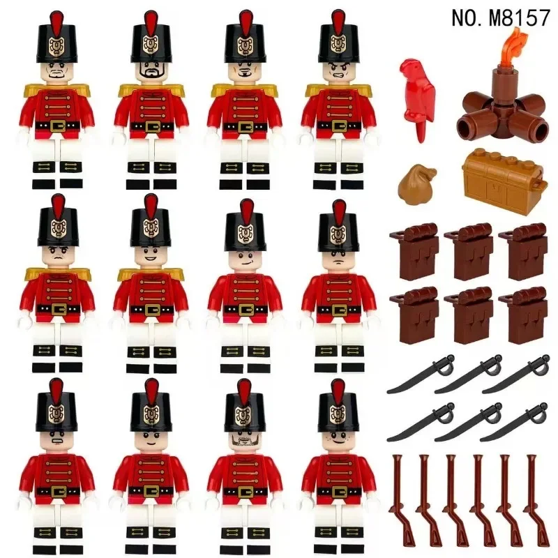 Antike römische Mittelalterritter, Bausteine, Figuren, Spielzeuge, Minifiguren, humanoide Puppen, Spielzeuge, Geburtstagsgeschenke. – Detail 33