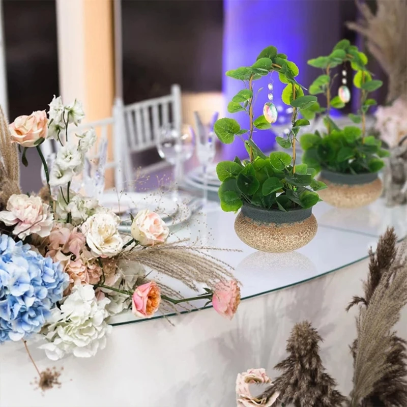 

2pack Zincs Alloys Plant Trelli and Solar Reflective Ornaments for Balconies Window Gardening and Climbing Plant C7AC