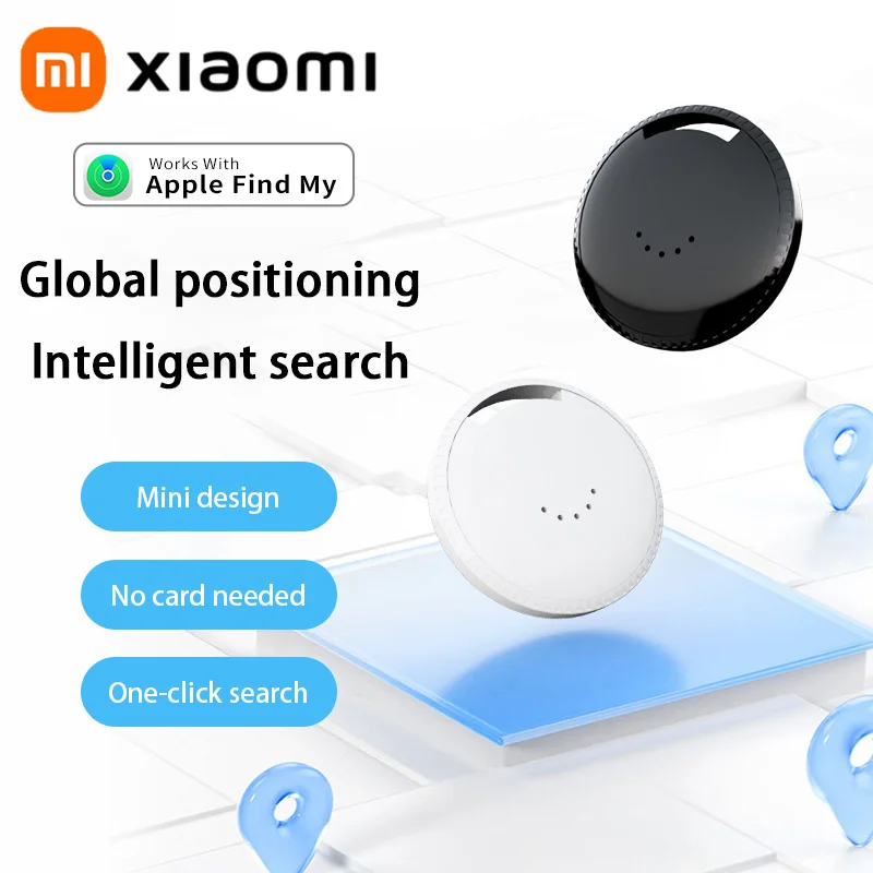 Xiaomi GPS Bluetooth Anti-Lost Device Pet Kids Bag Wallet Round Mobile Tracking FOR IOS Android Smart Finder Locator Accessories