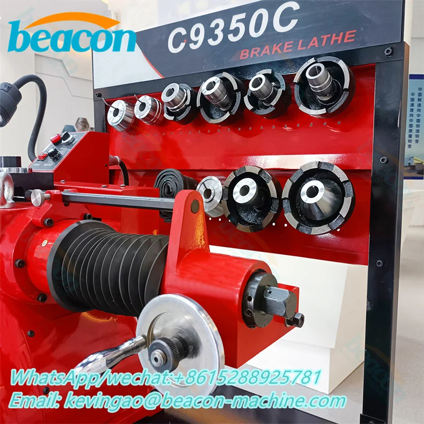 LT China Car Brake Disc Skimming Grinding And Drum Cutting Brake Lathe Skimming Repair Machine C9350C