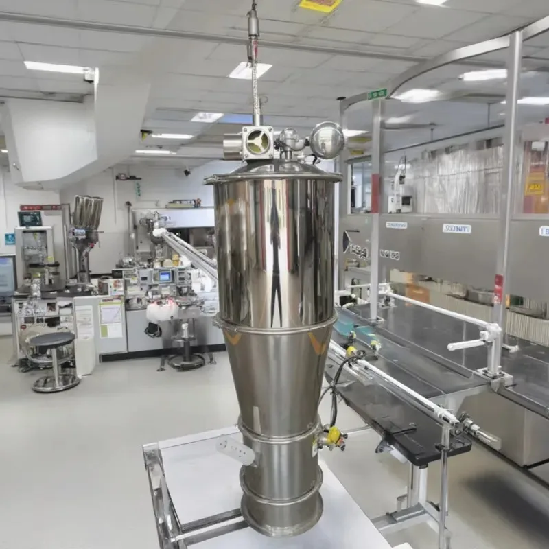 SJProfessional Pneumatic Vacuum Conveying System Automatic Vacuum Feeder for Food Processing Milk Powder Spices