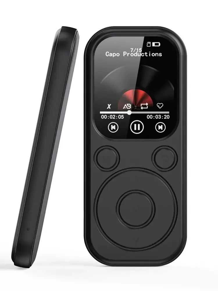Odtwarzacz muzyczny Bluetooth MP4 MP3 z wyświetlaczem IPS, obsługą e-booków, kart TF, FM, rejestrator wideo i audio, odtwarzacz MP3 z bezstratnym dźwiękiem. — zdjęcie produktu 7