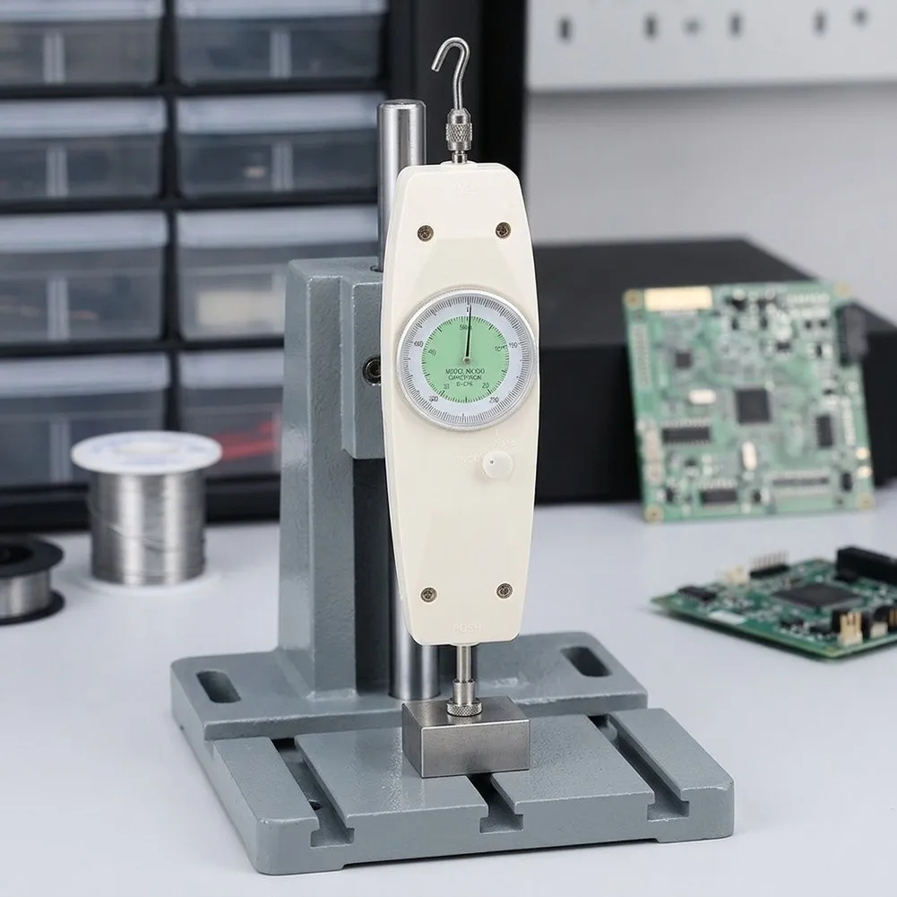 For NK-500 Push-Pull Force Gauge Dynamometer for Tensile and Compression Testing with 500N Max Load and 0.1 Measurement Accuracy