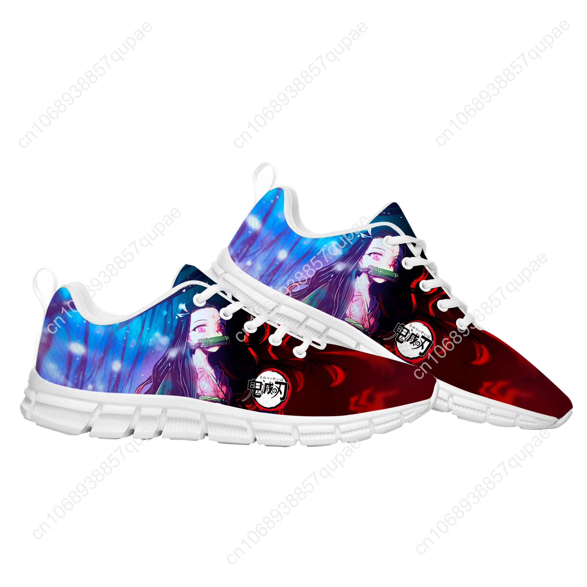 

Kamado Nezuko Cartoon Anime Sports Shoes Mens Womens Teenager Sneakers High Quality Parent Sneaker Couple Custom Shoes