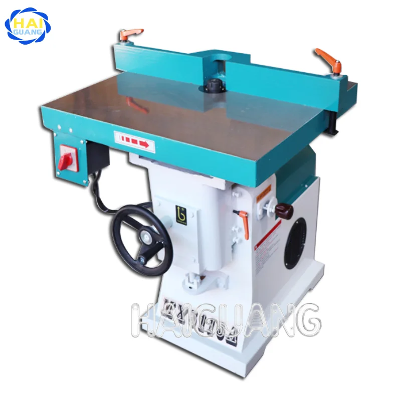 

Industrial Multipurpose Vertical Single-spindle Woodworking Milling Machine Acrylic Shaper Moulder Router Table Carpentry Tools