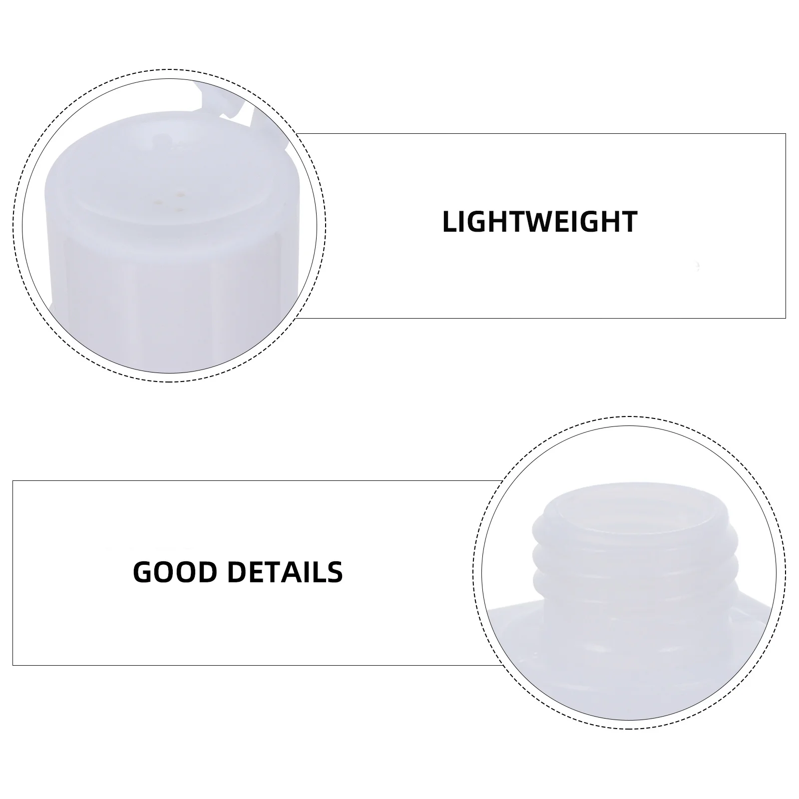 

2Pcs Nail Remover Press Bottle Portable Lightweight Empty Pressing Pump Dispenser Leak Proof for Liquid Storage