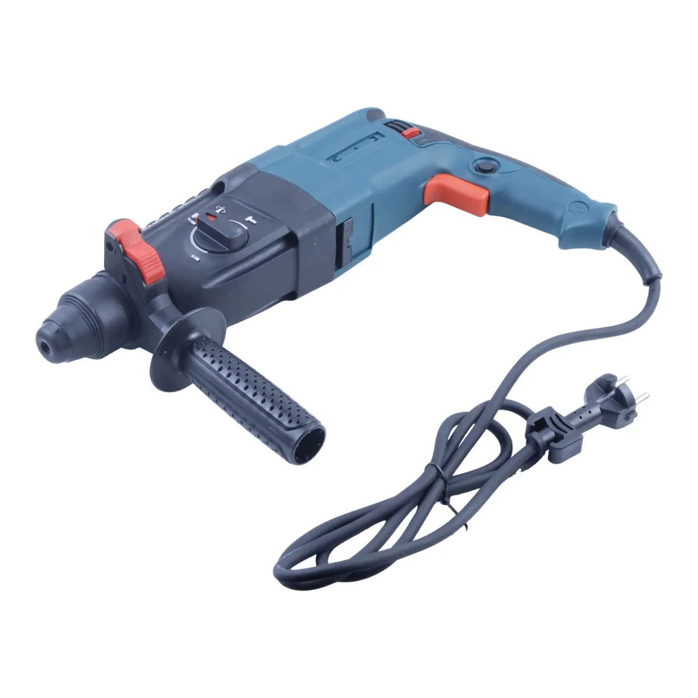 Rotary Hammer Professional Concrete Drill Heavy Duty Demolition Tool for Brick Wall Construction