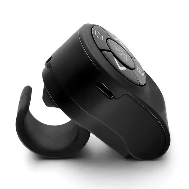 B03F 2.4GHz Presenter for Windows-MAC Linux-Android Finger Ring Presentation Remote